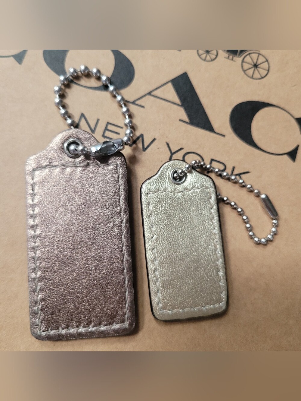 Coach Metallic Tags - Picture 8 of 8